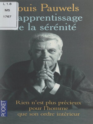 cover image of L'apprentissage de la sérénité